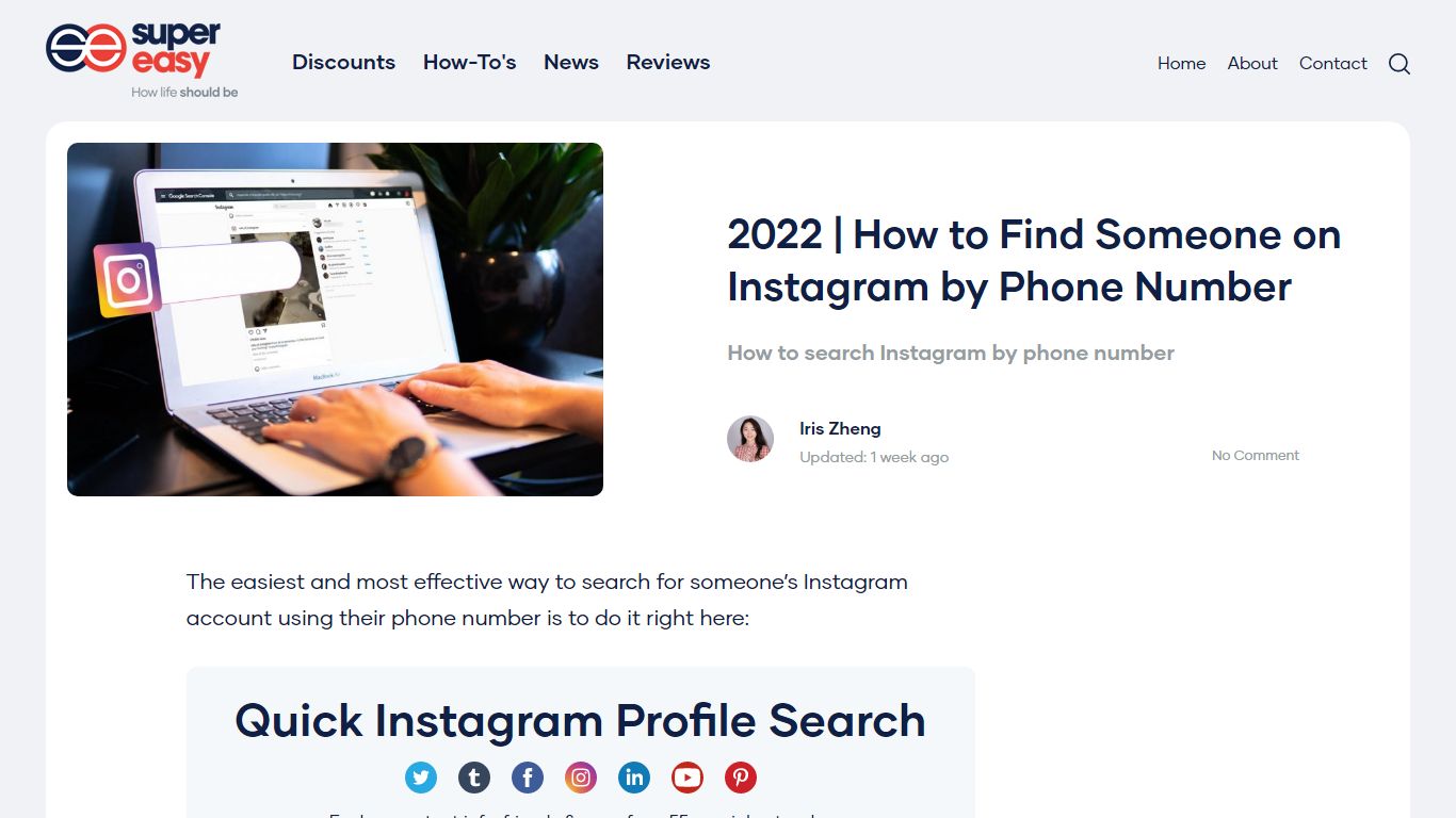 How to Search Instagram by Phone Number - Super Easy